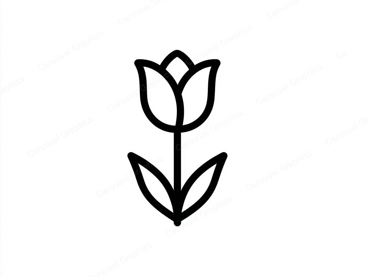Tulip Vector Graphic preview
