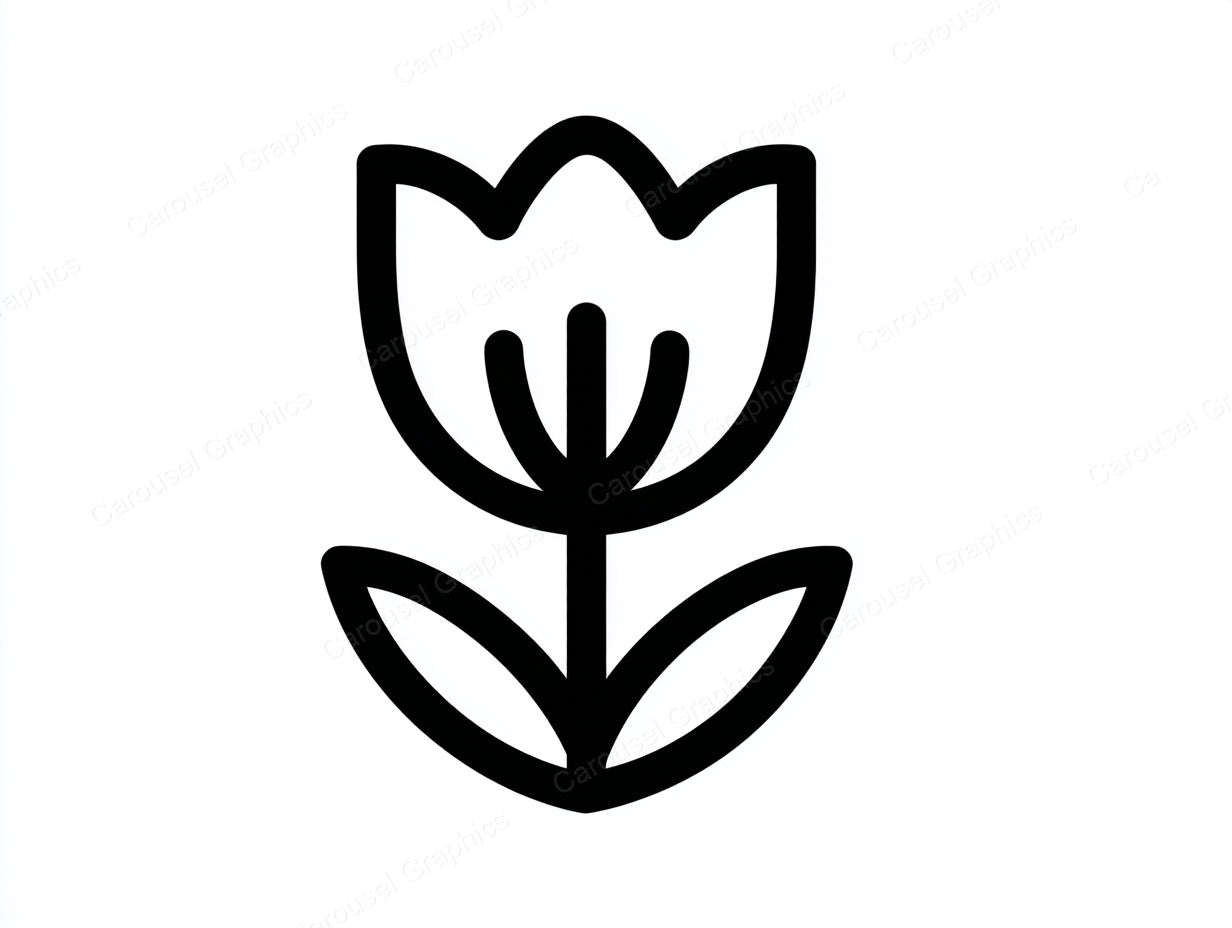Tulip Vector Graphic preview
