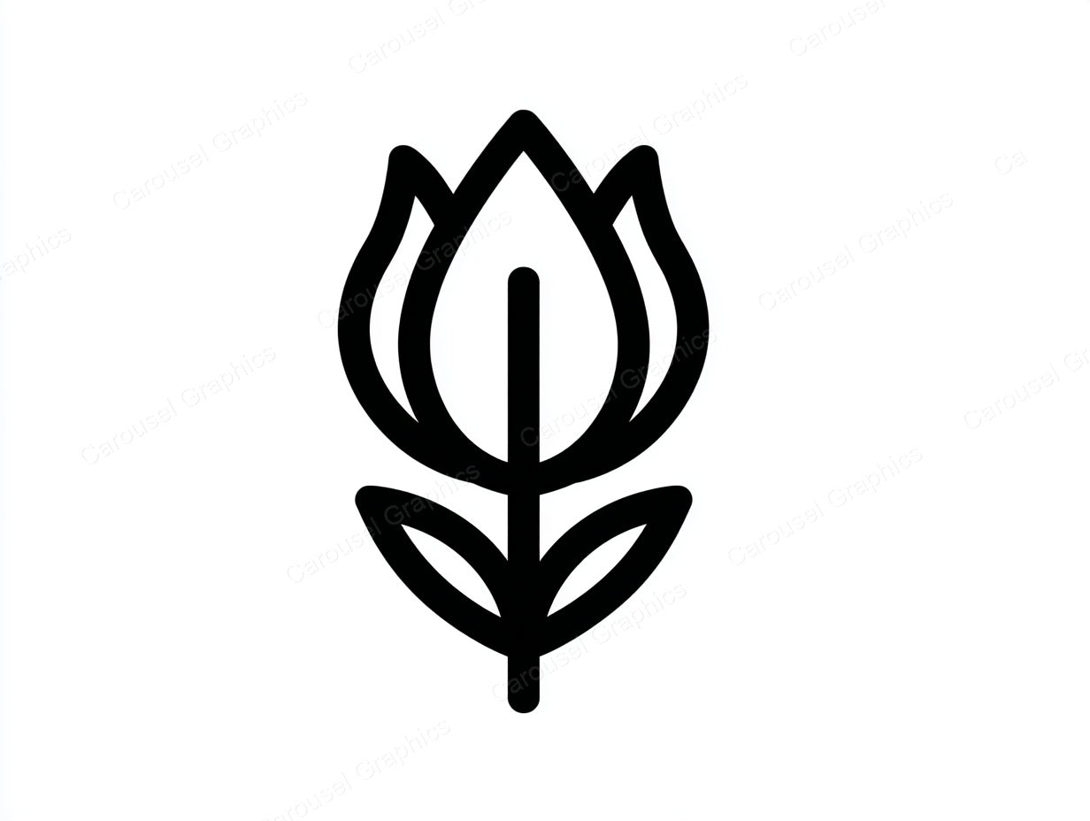 Tulip Vector Graphic preview