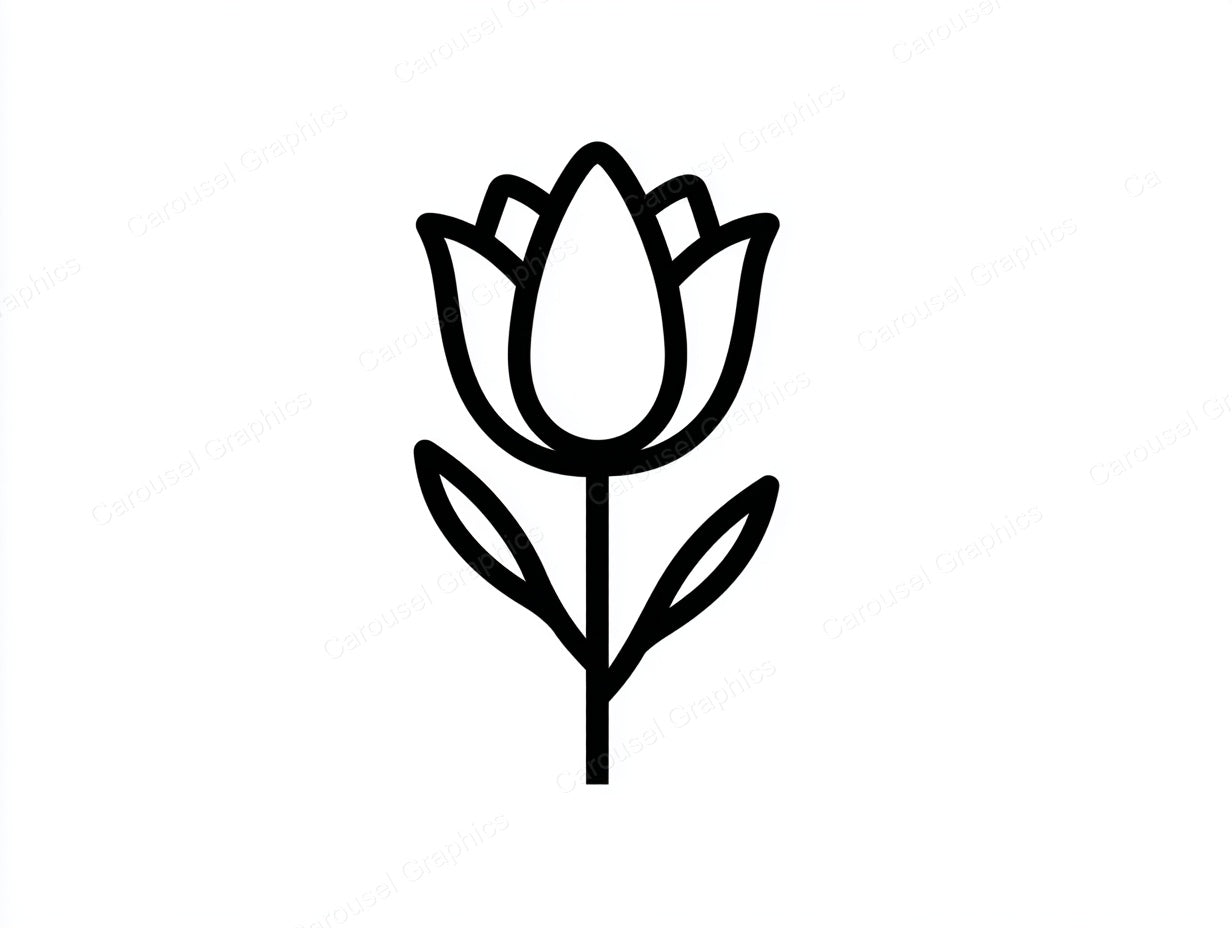 Tulip Vector Graphic preview