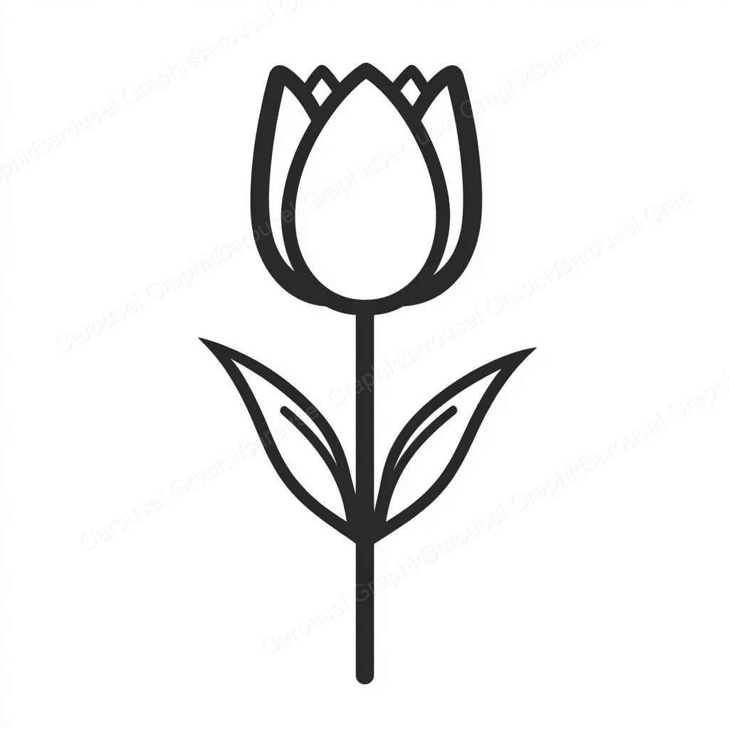 Tulip Vector Graphic preview
