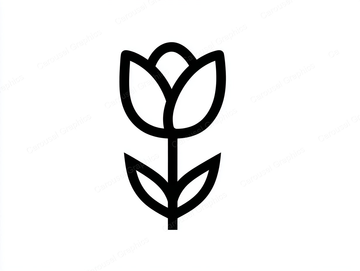 Tulip Vector Graphic preview