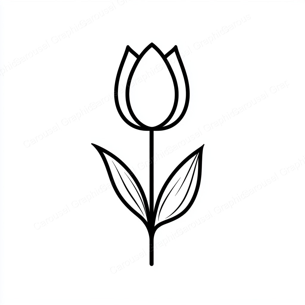 Tulip Vector Graphic preview