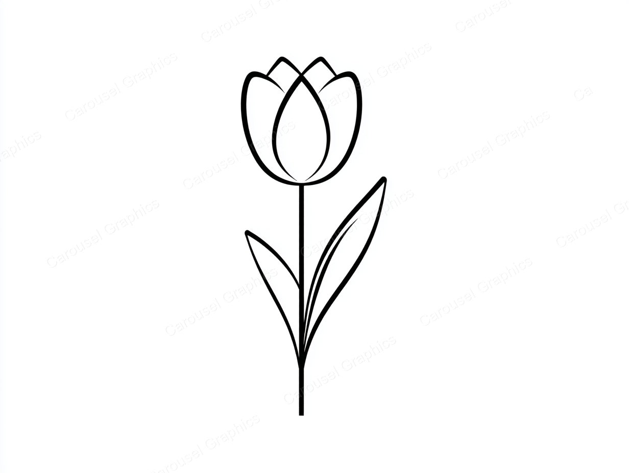 Tulip Vector Graphic preview
