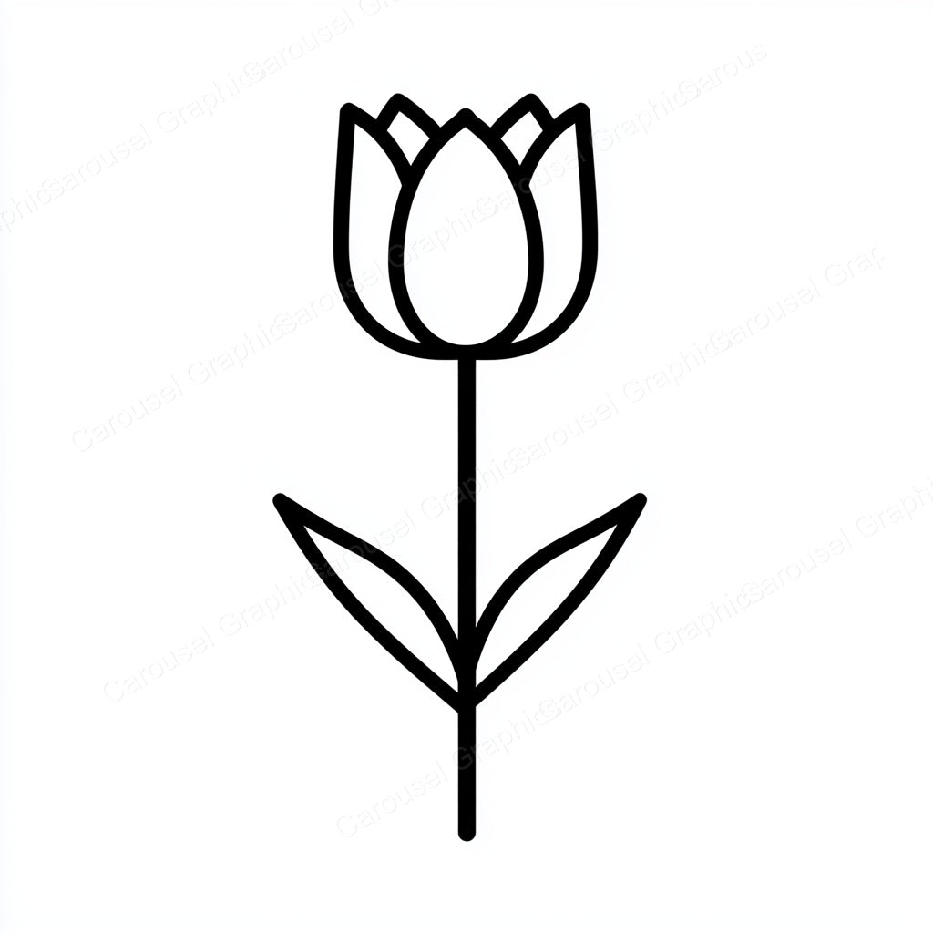 Tulip Vector Graphic preview