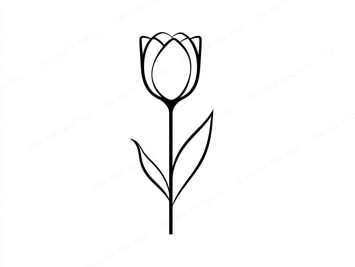 Tulip Vector Graphic preview