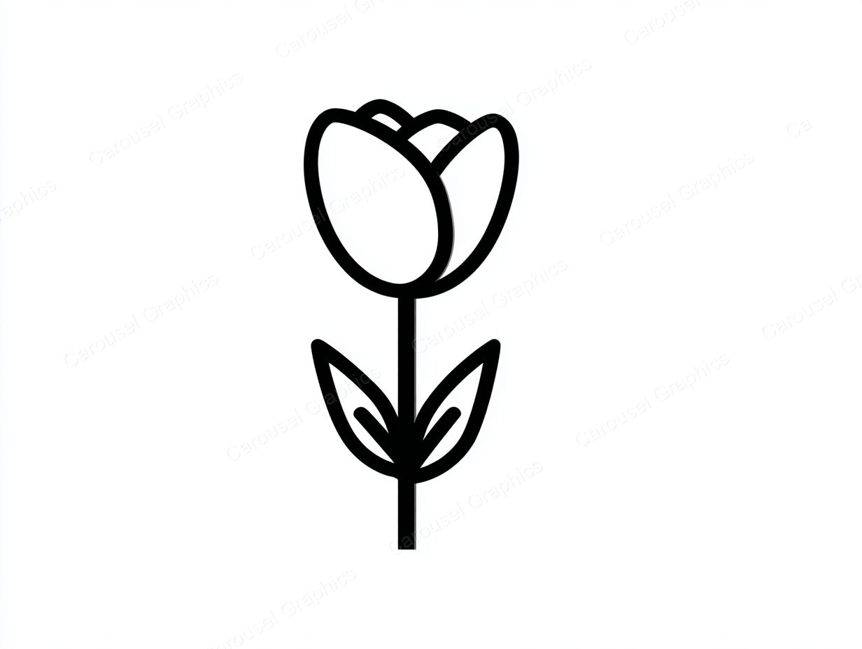 Tulip Vector Graphic preview