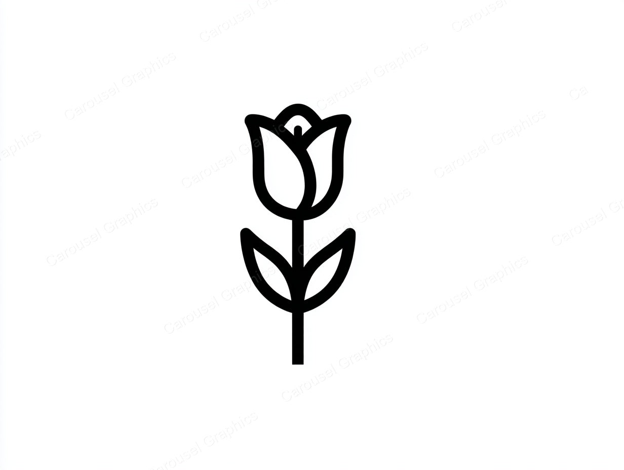 Tulip Vector Graphic preview