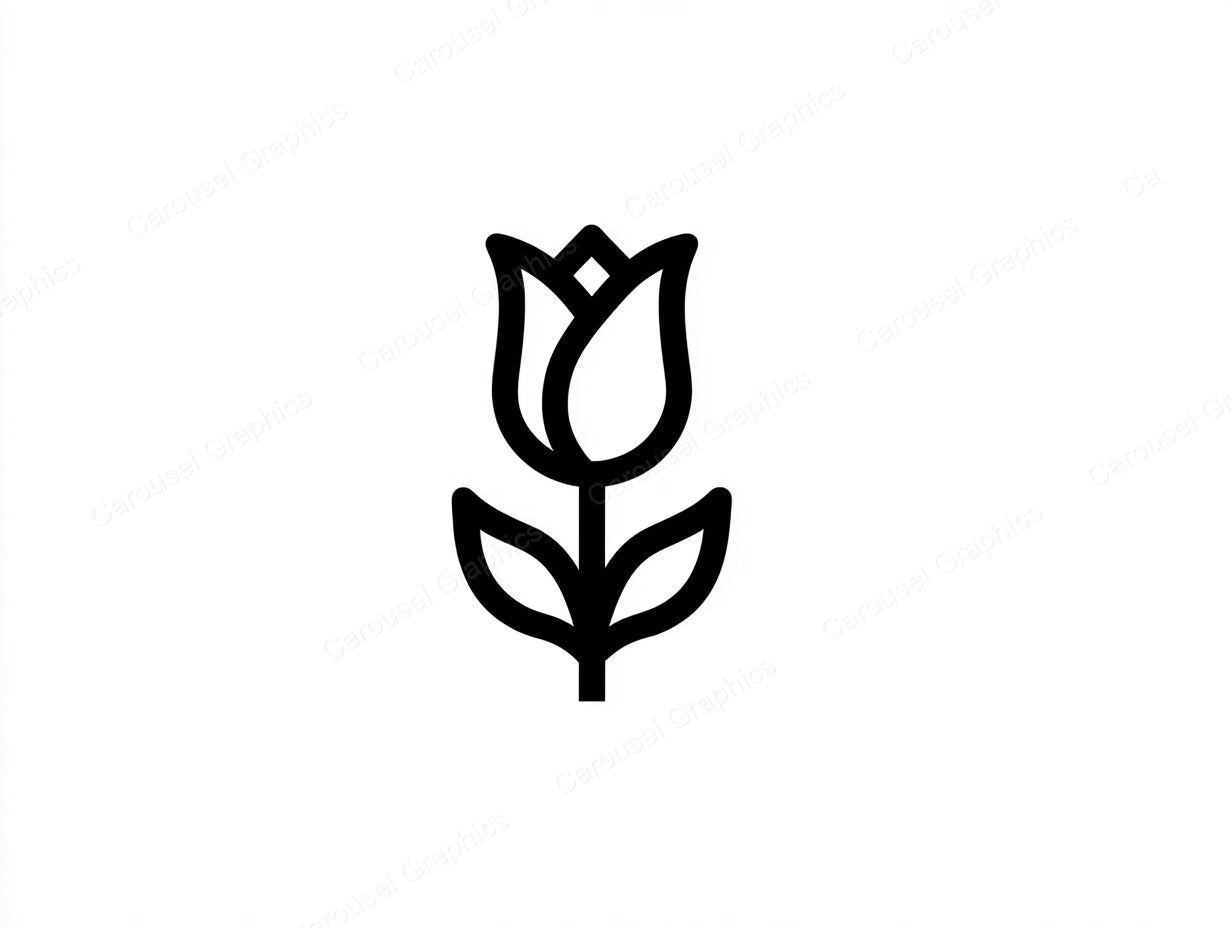 Tulip Vector Graphic preview