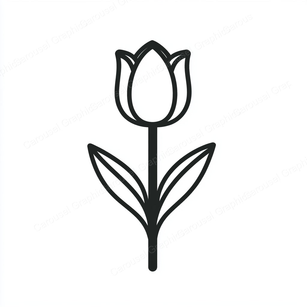 Tulip Vector Graphic preview
