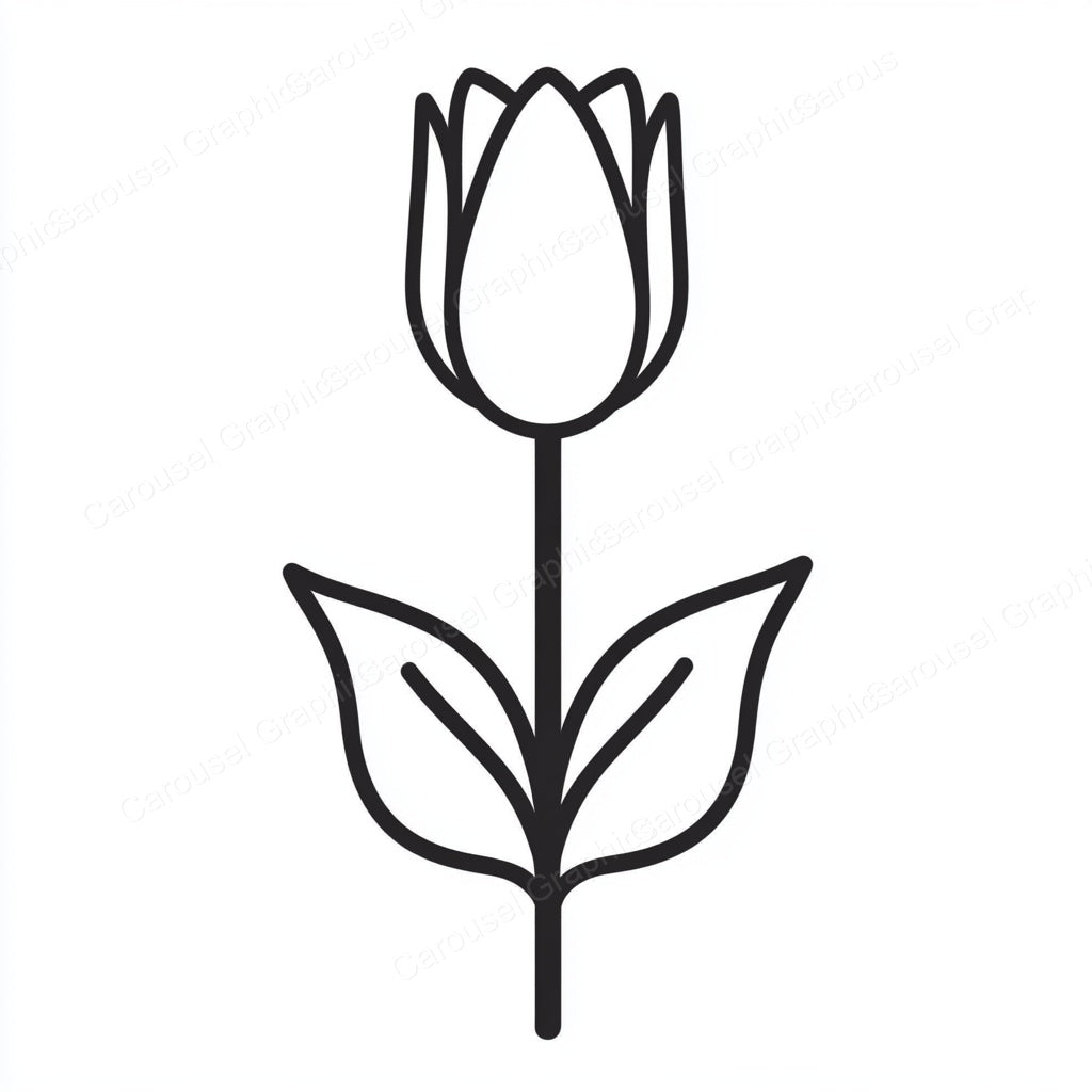 Tulip Vector Graphic preview