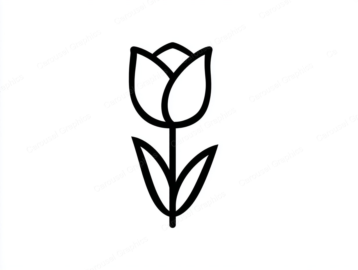 Tulip Vector Graphic preview