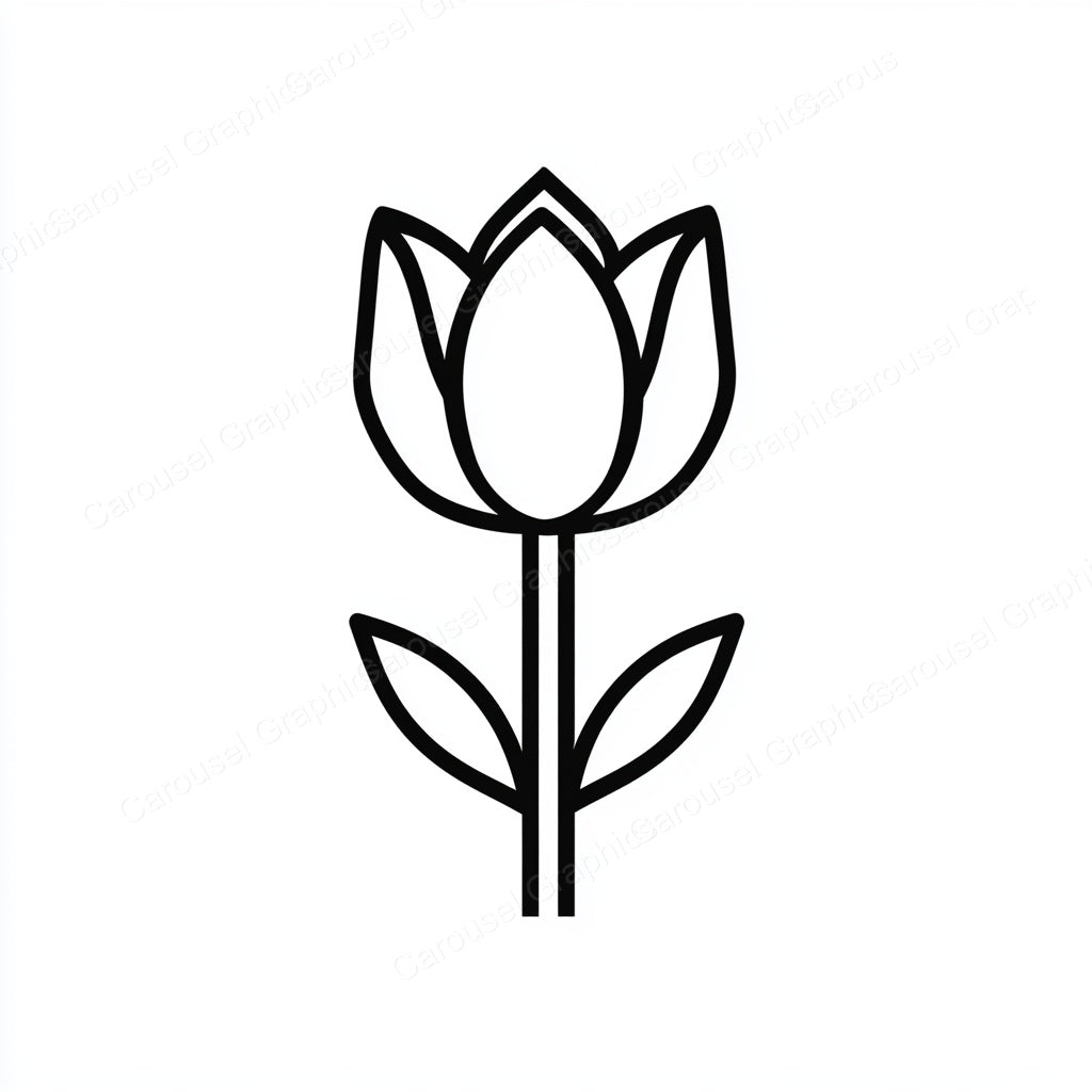 Tulip Vector Graphic preview