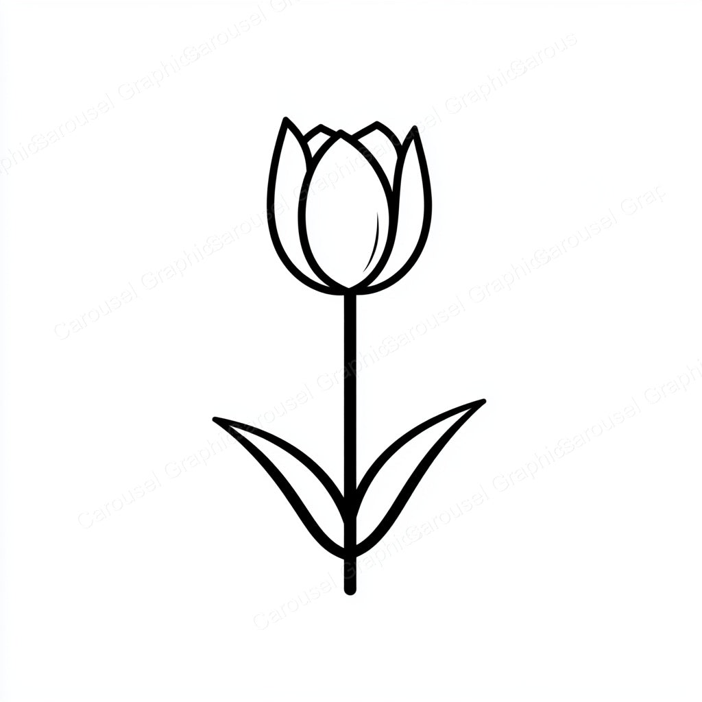 Tulip Vector Graphic preview