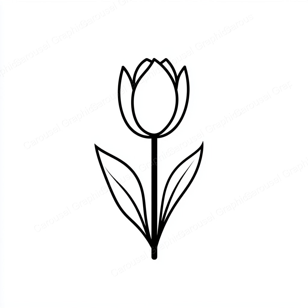 Tulip Vector Graphic preview