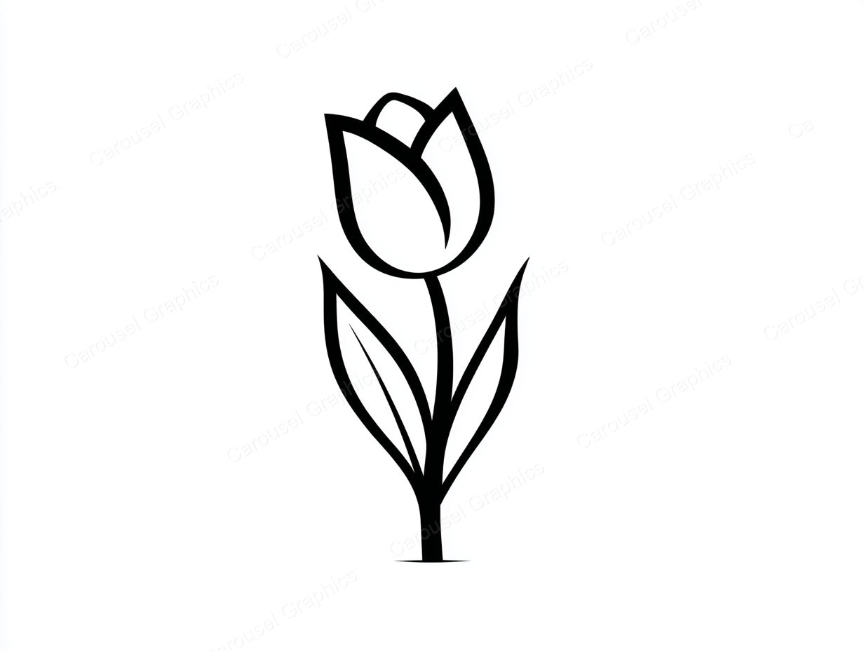 Tulip Vector Graphic preview