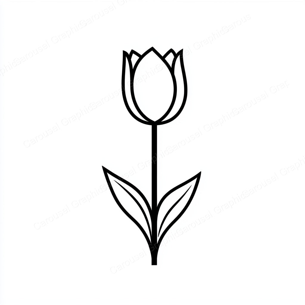 Tulip Vector Graphic preview
