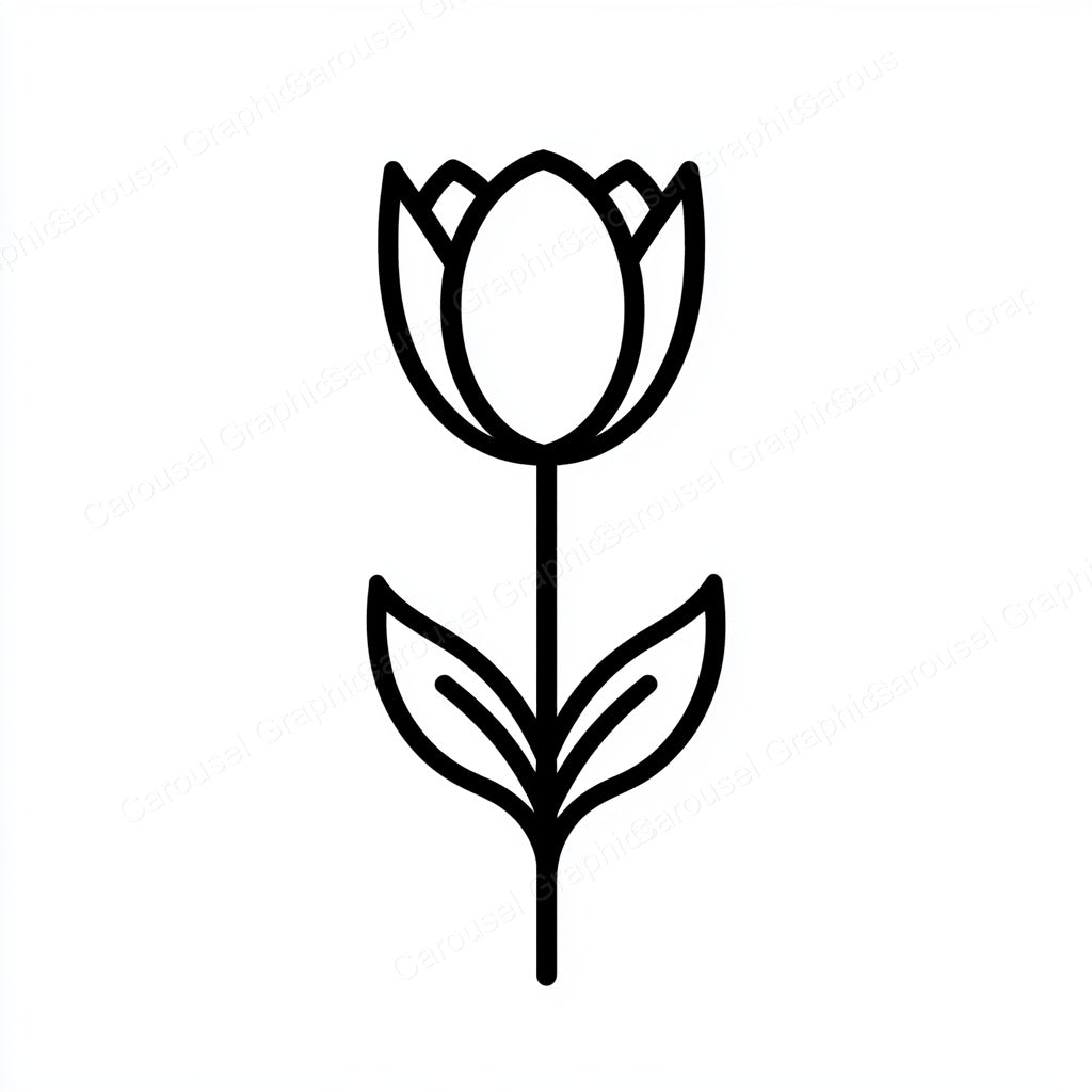 Tulip Vector Graphic preview