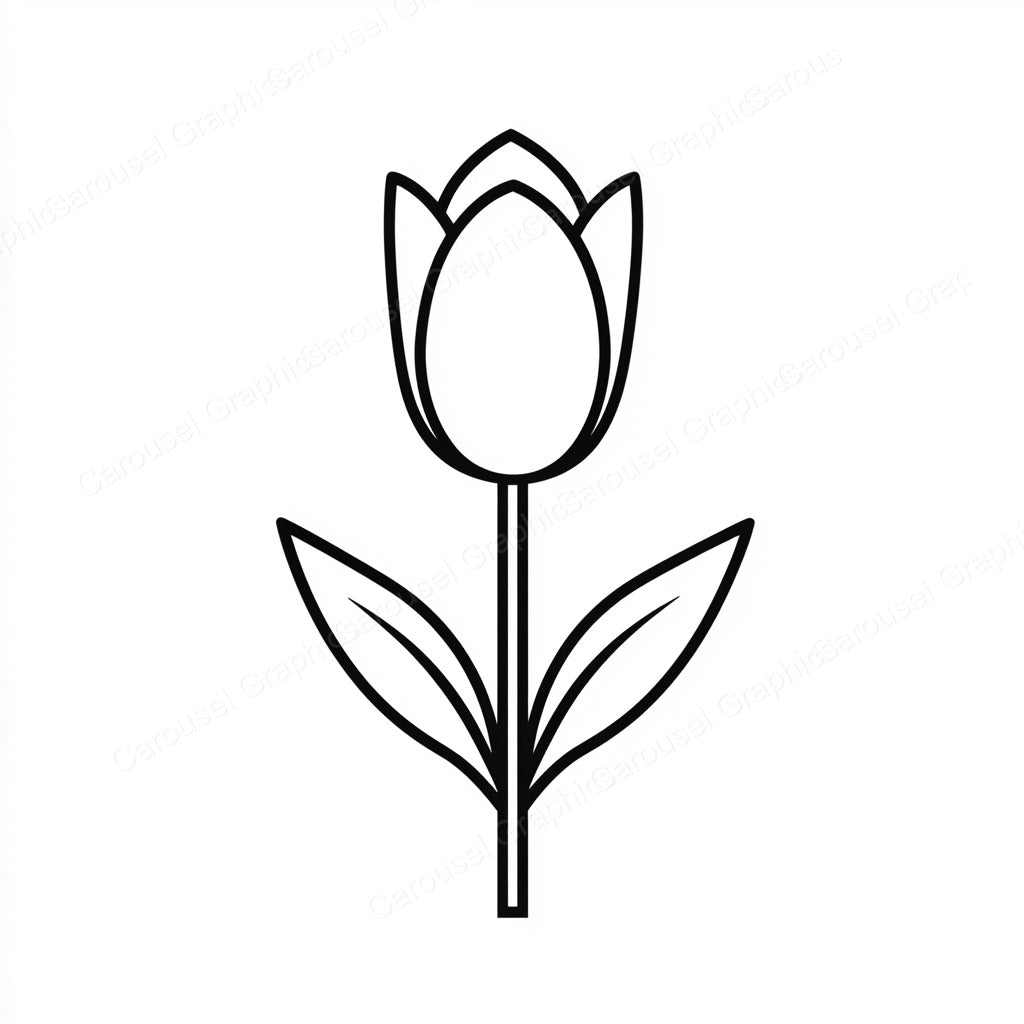 Tulip Vector Graphic preview