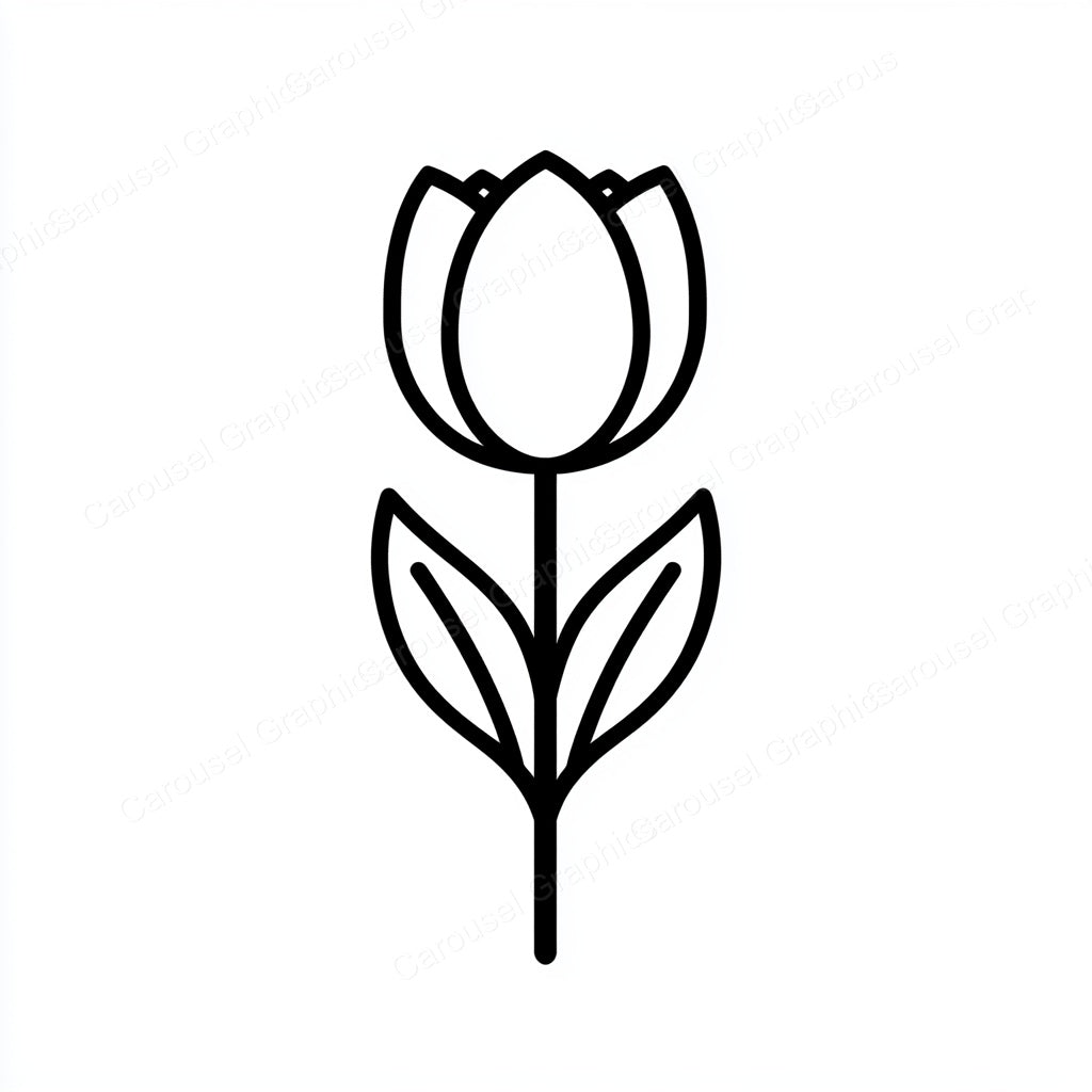 Tulip Vector Graphic preview
