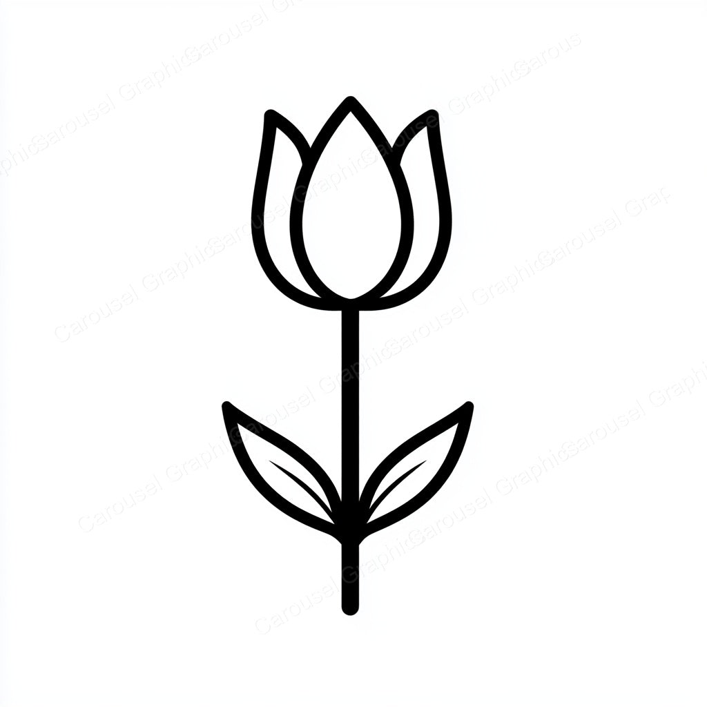 Tulip Vector Graphic preview