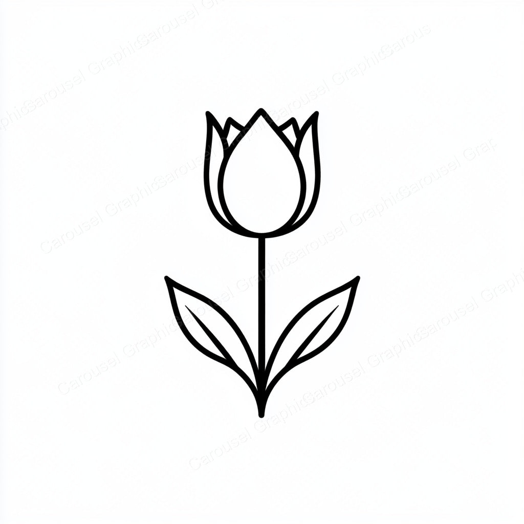 Tulip Vector Graphic preview