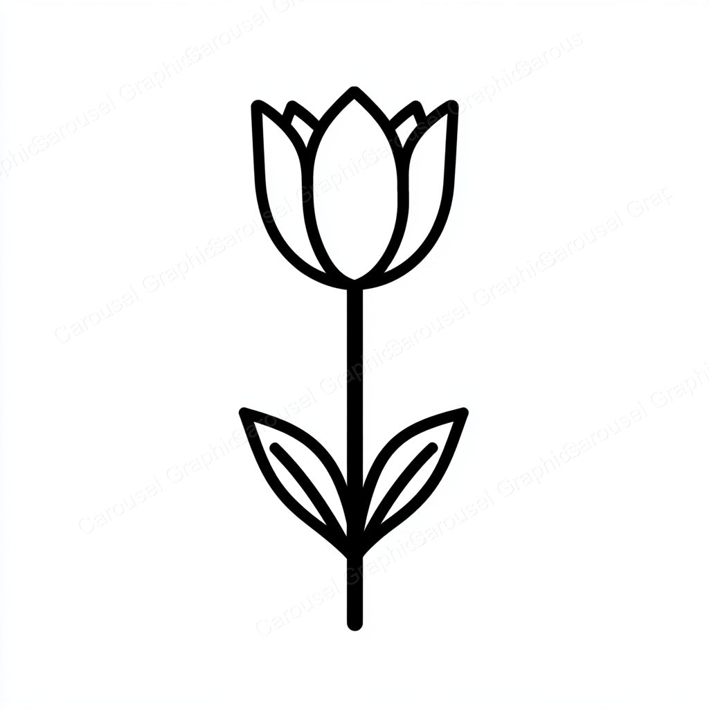 Tulip Vector Graphic preview