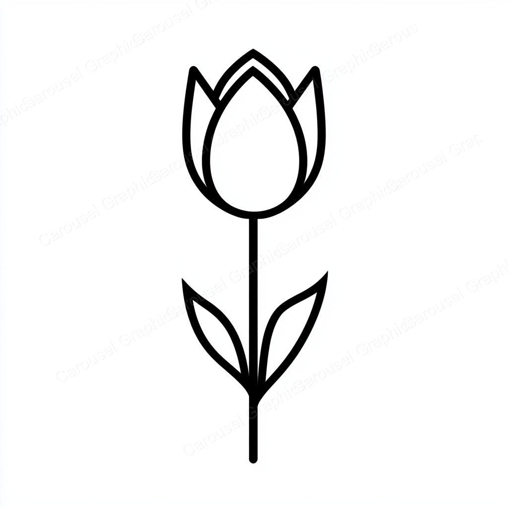 Tulip Vector Graphic preview