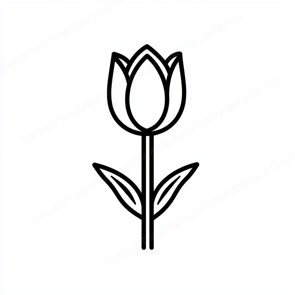 Tulip Vector Graphic preview