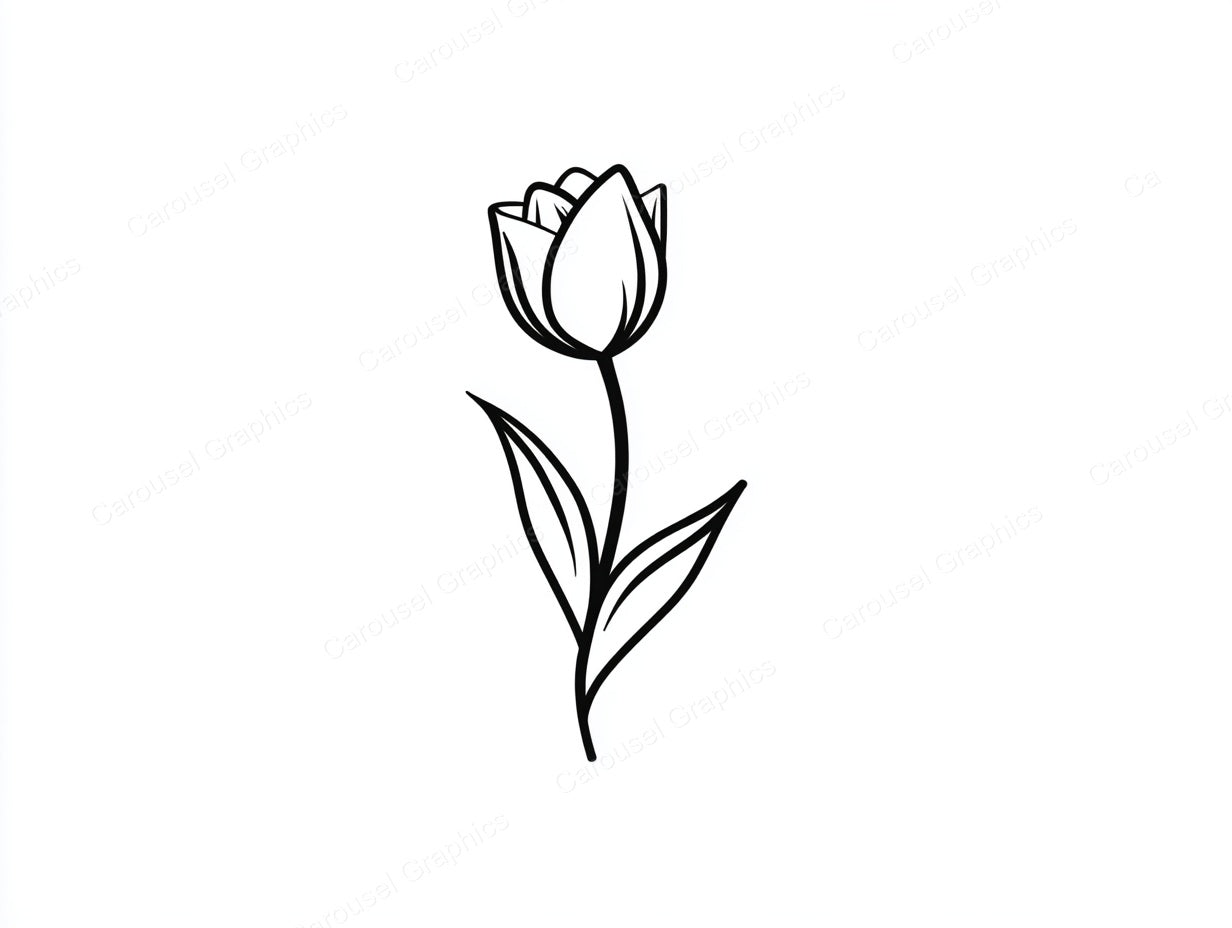 Tulip Vector Graphic preview