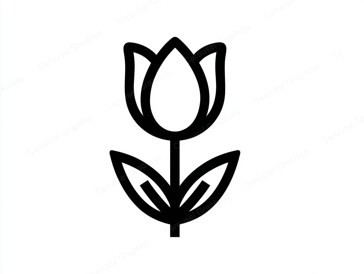 Tulip Vector Graphic preview