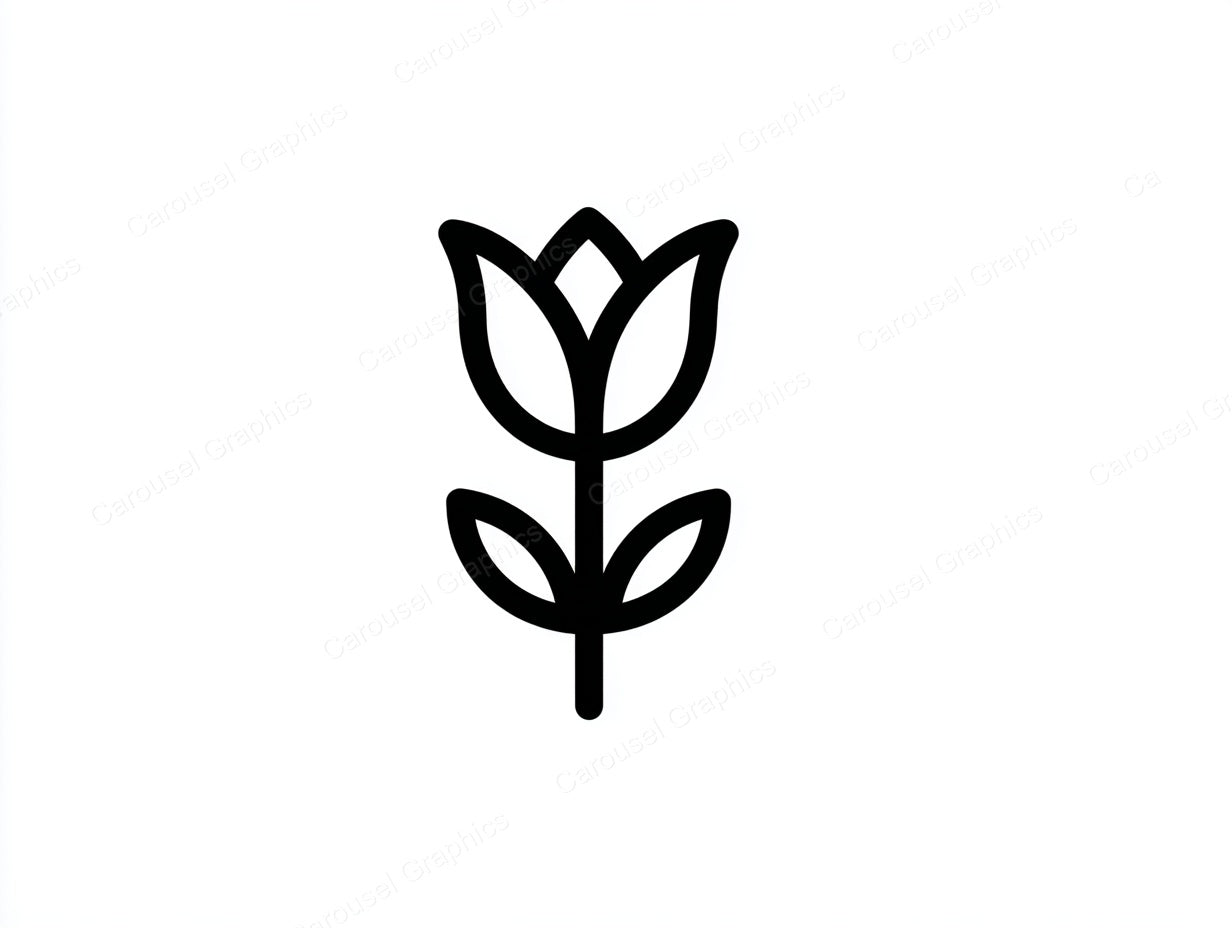 Tulip Vector Graphic preview