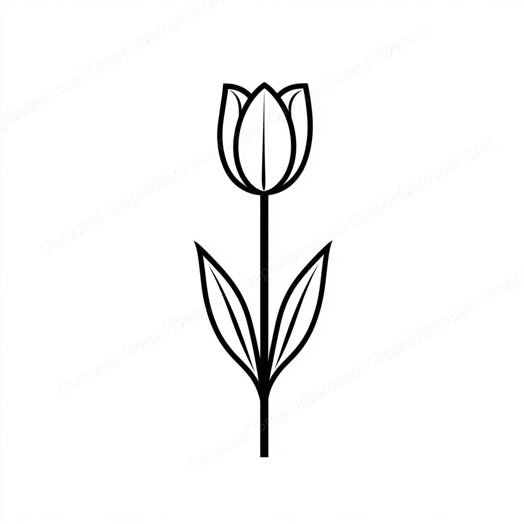 Tulip Vector Graphic preview