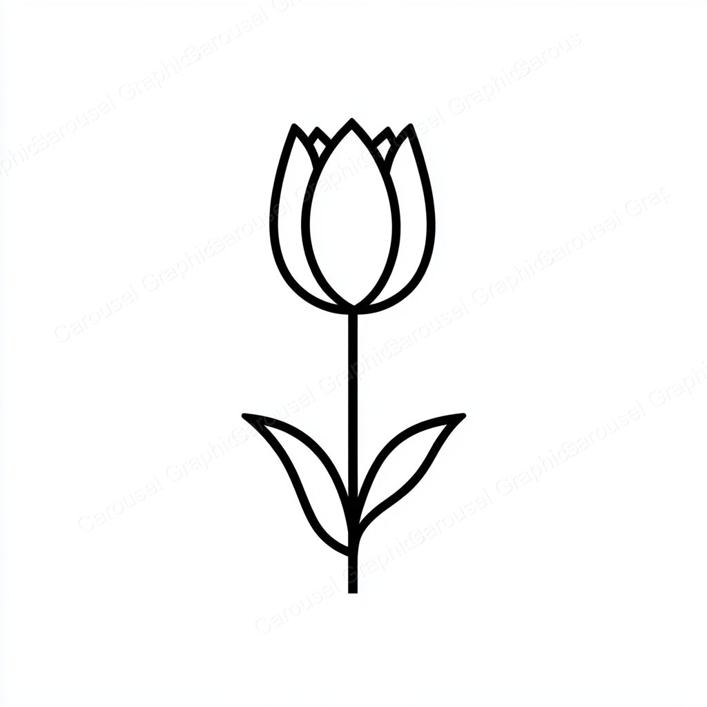 Tulip Vector Graphic preview