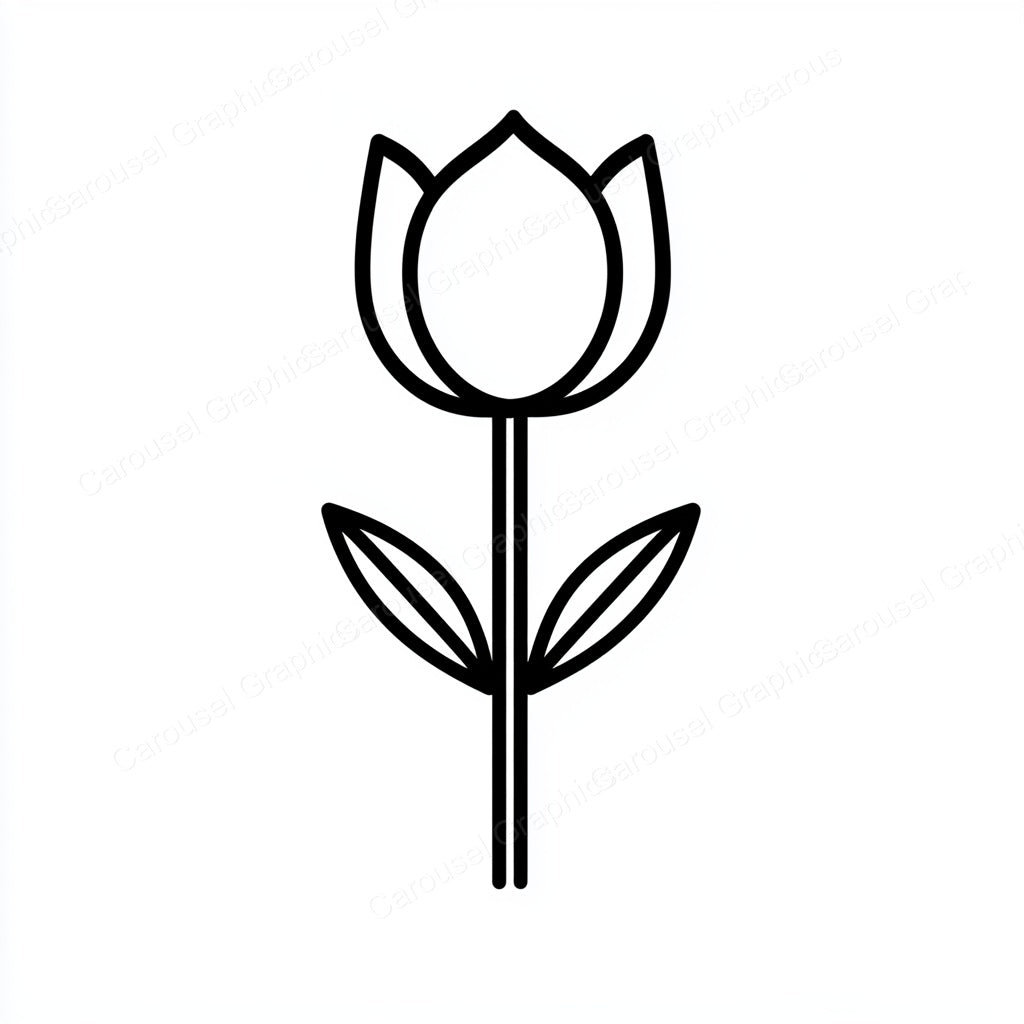 Tulip Vector Graphic preview