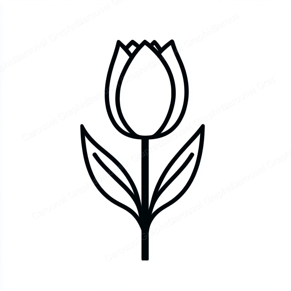 Tulip Vector Graphic preview