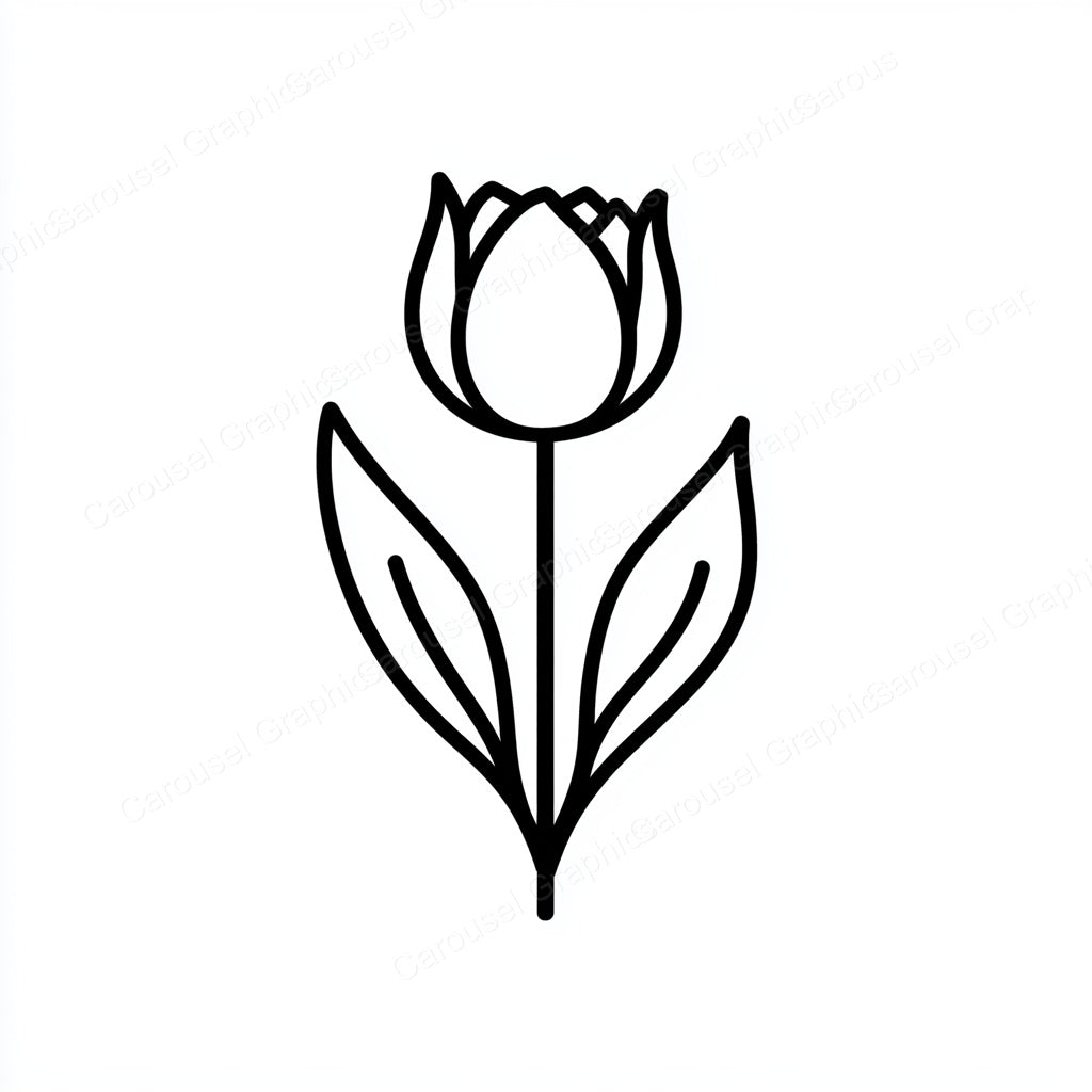 Tulip Vector Graphic preview