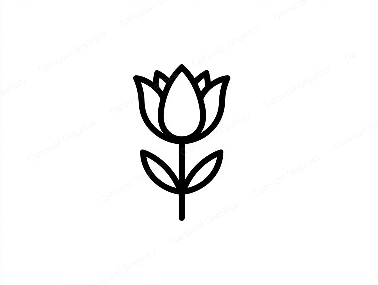 Tulip Vector Graphic preview