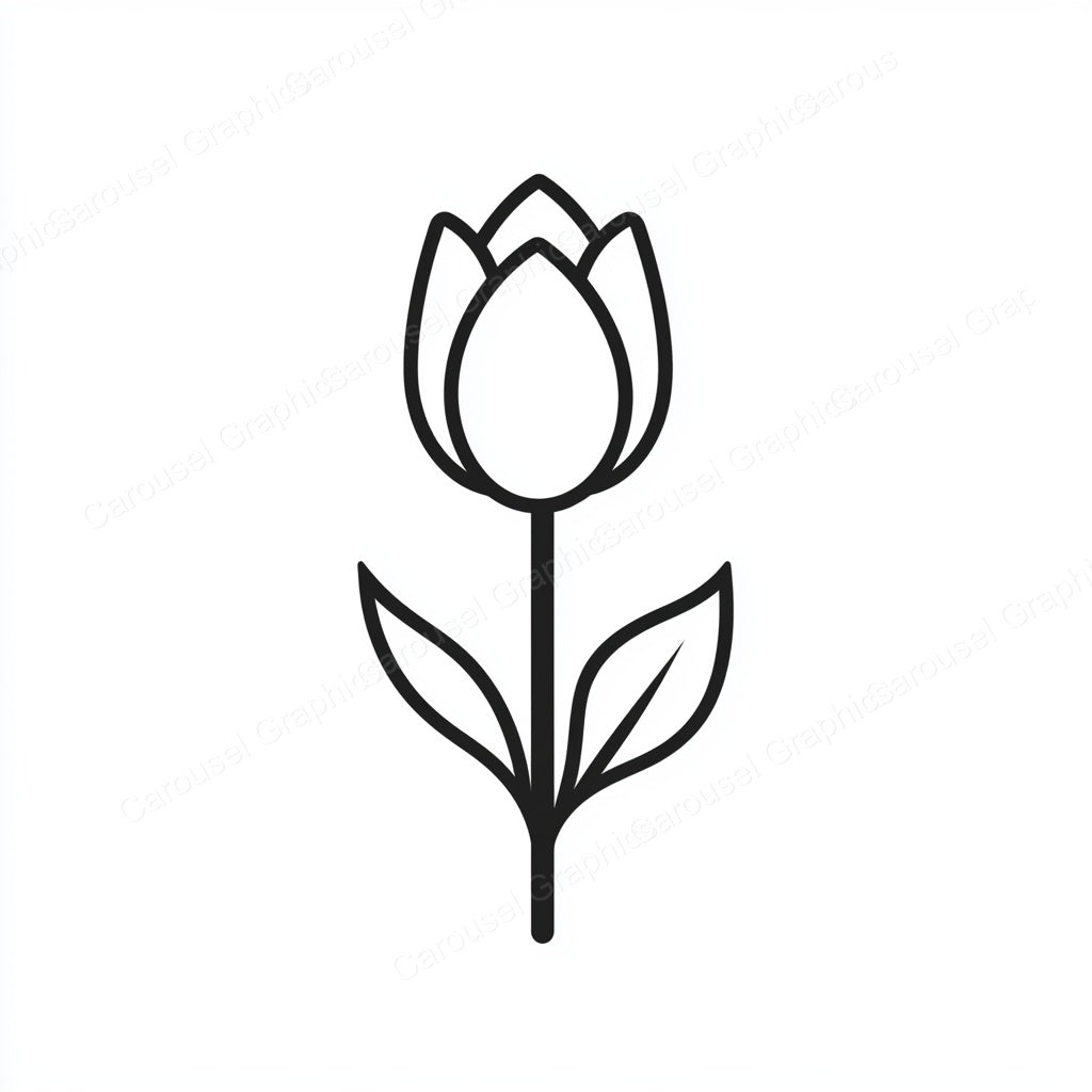 Tulip Vector Graphic preview