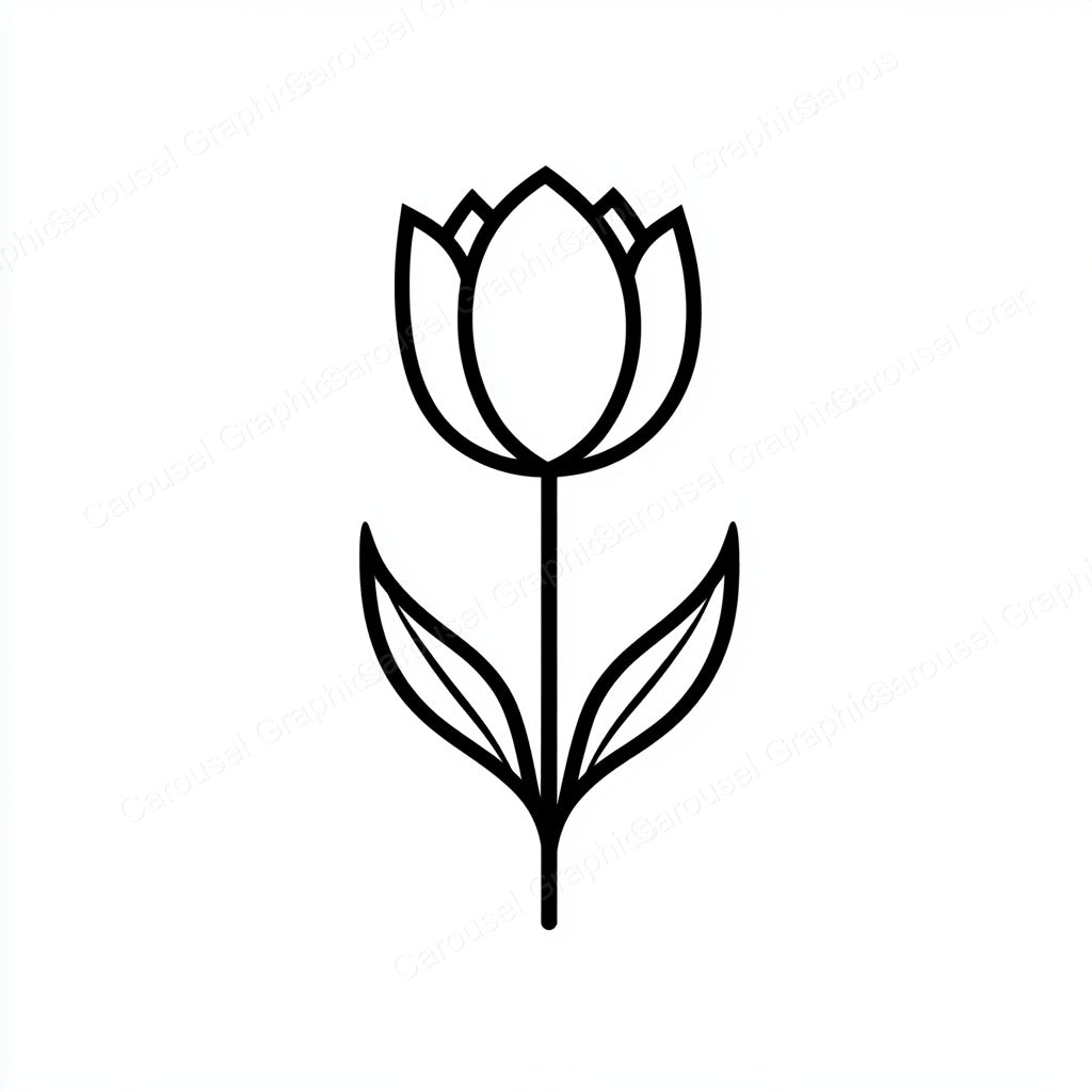 Tulip Vector Graphic preview