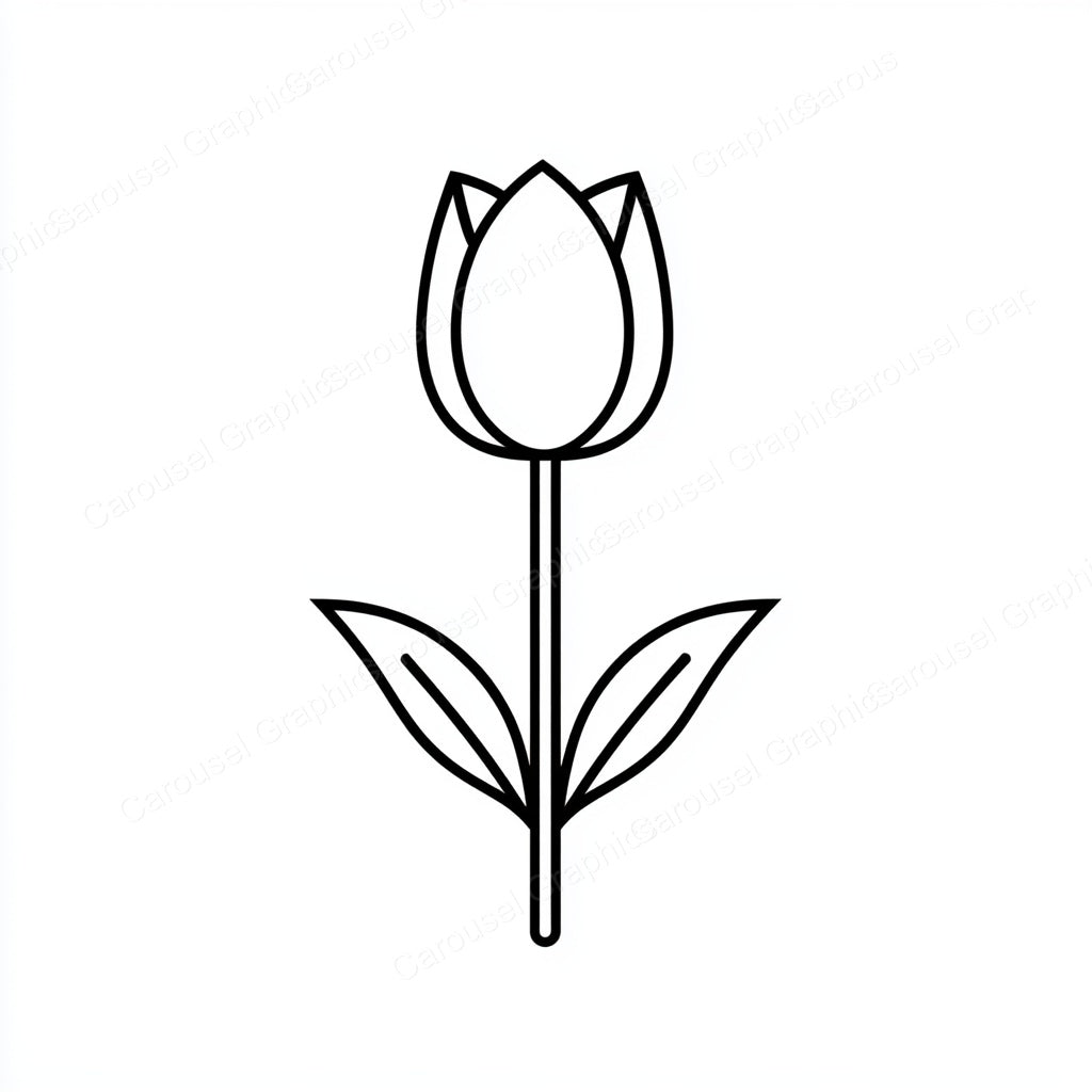 Tulip Vector Graphic preview
