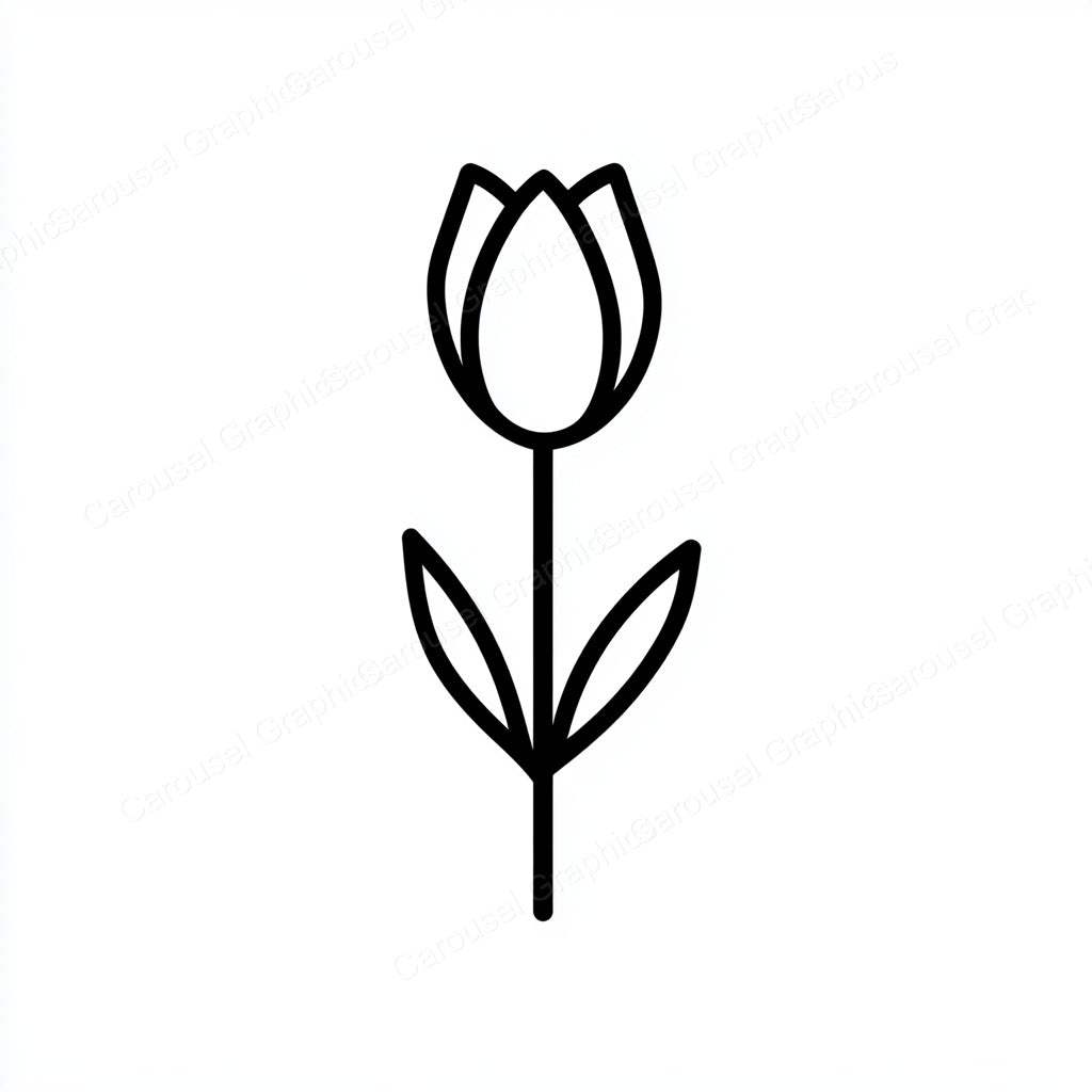 Tulip Vector Graphic preview