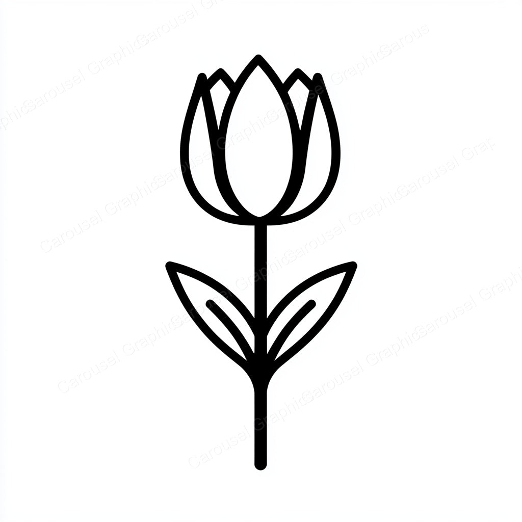 Tulip Vector Graphic preview