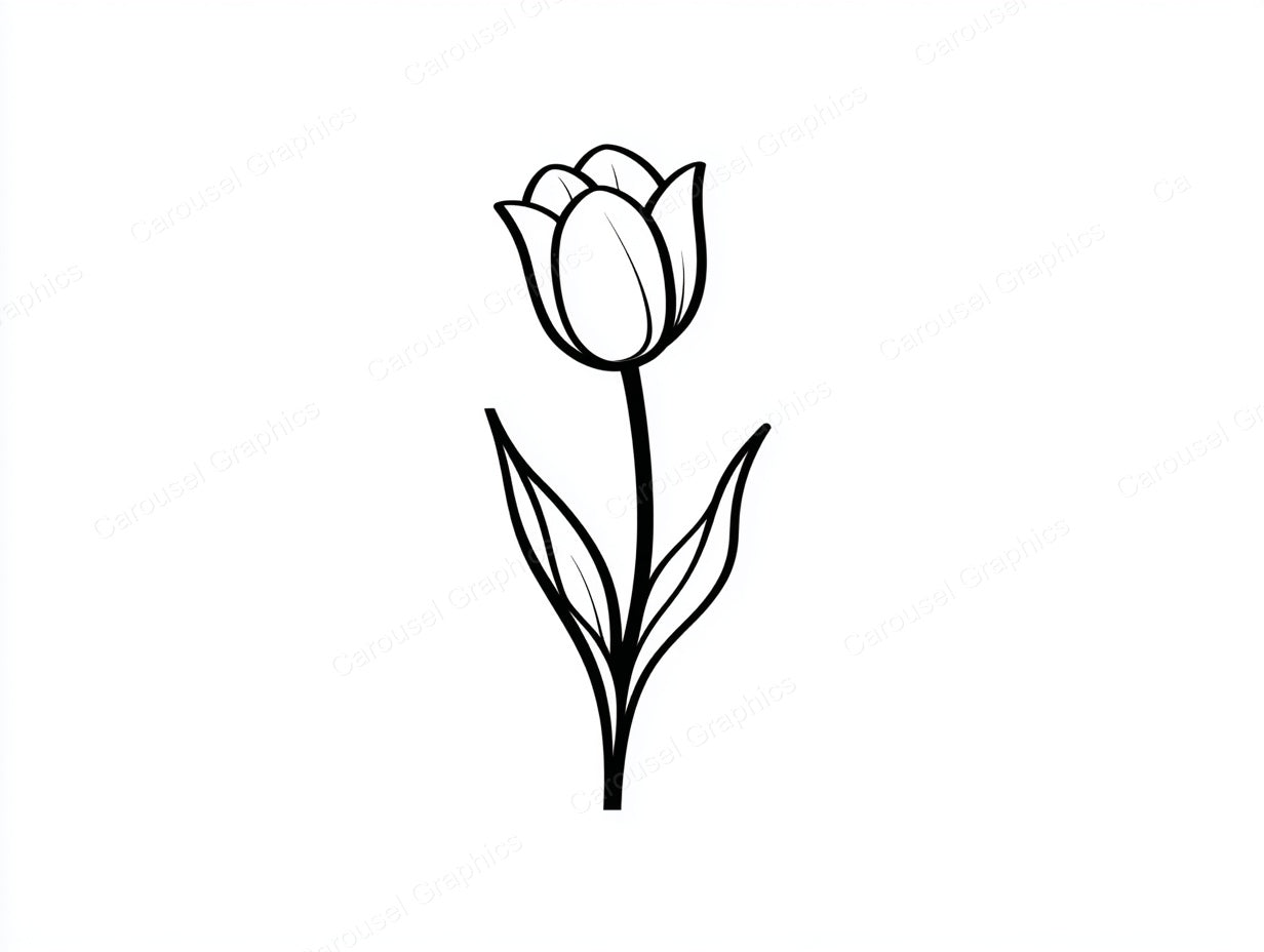 Tulip Vector Graphic preview