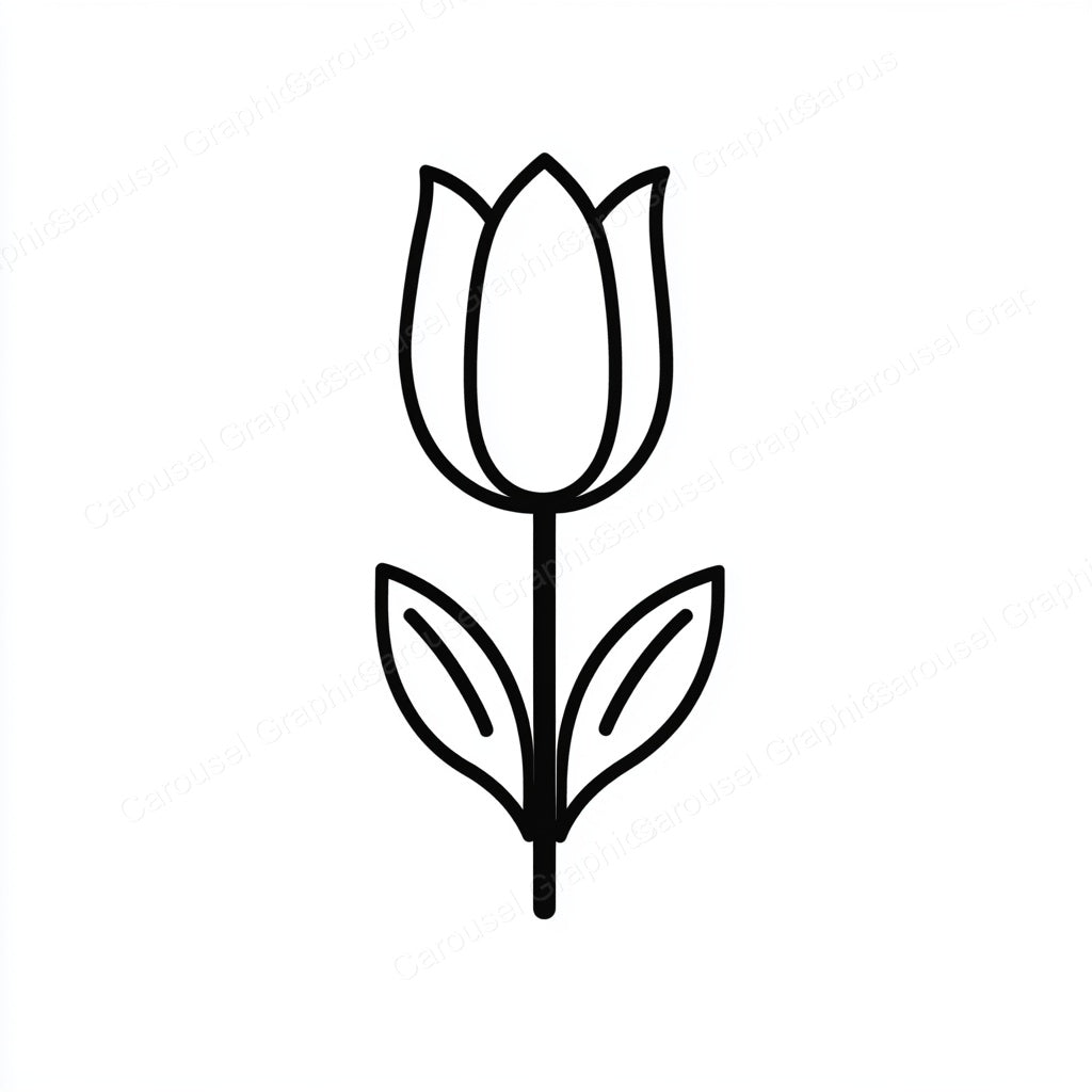 Tulip Vector Graphic preview