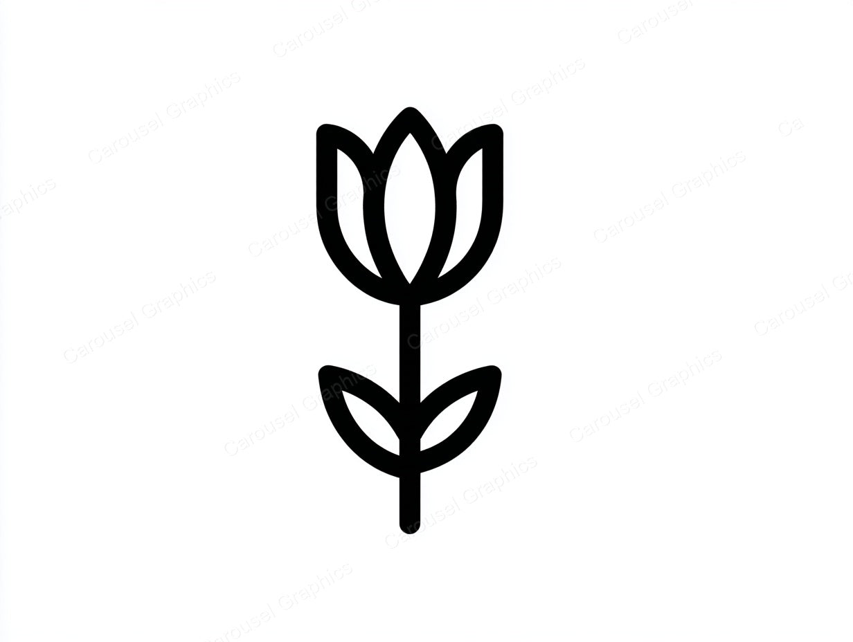 Tulip Vector Graphic preview