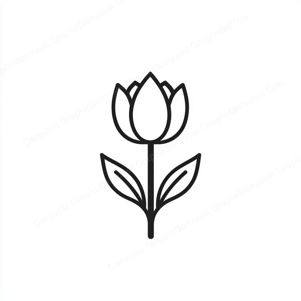 Tulip Vector Graphic preview