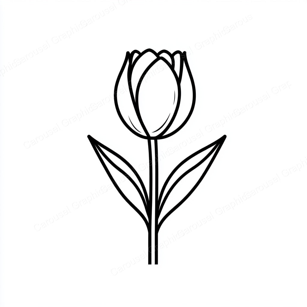 Tulip Vector Graphic preview