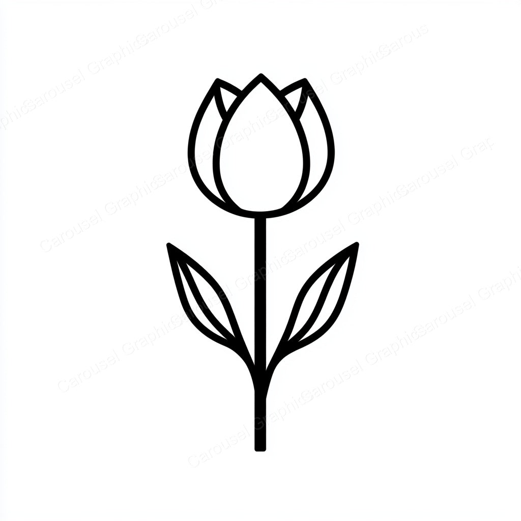 Tulip Vector Graphic preview