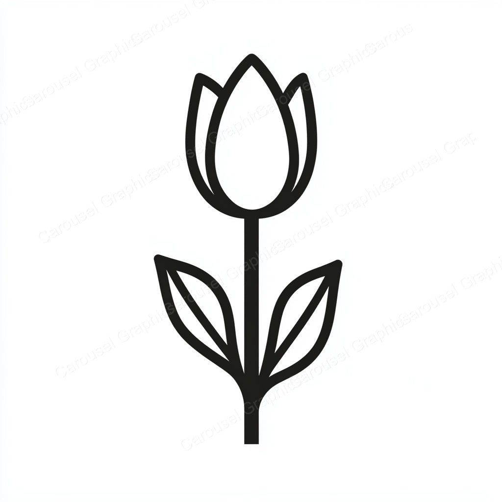 Tulip Vector Graphic preview